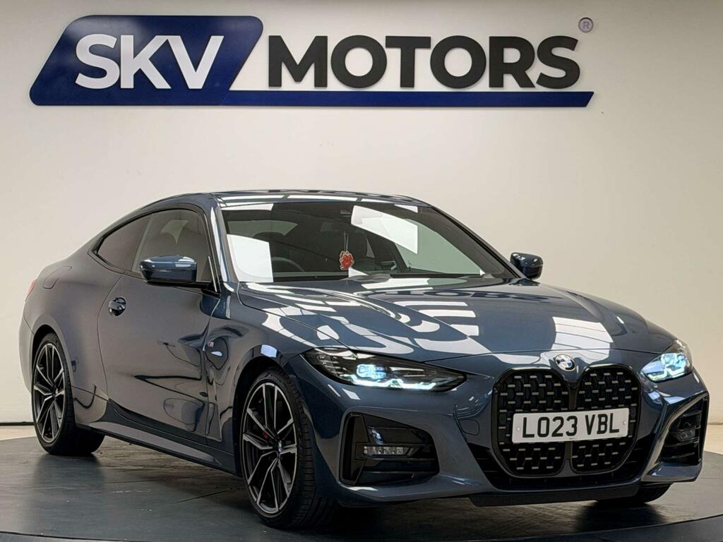 BMW 4 Series Coupe LO23VBL Blue #3