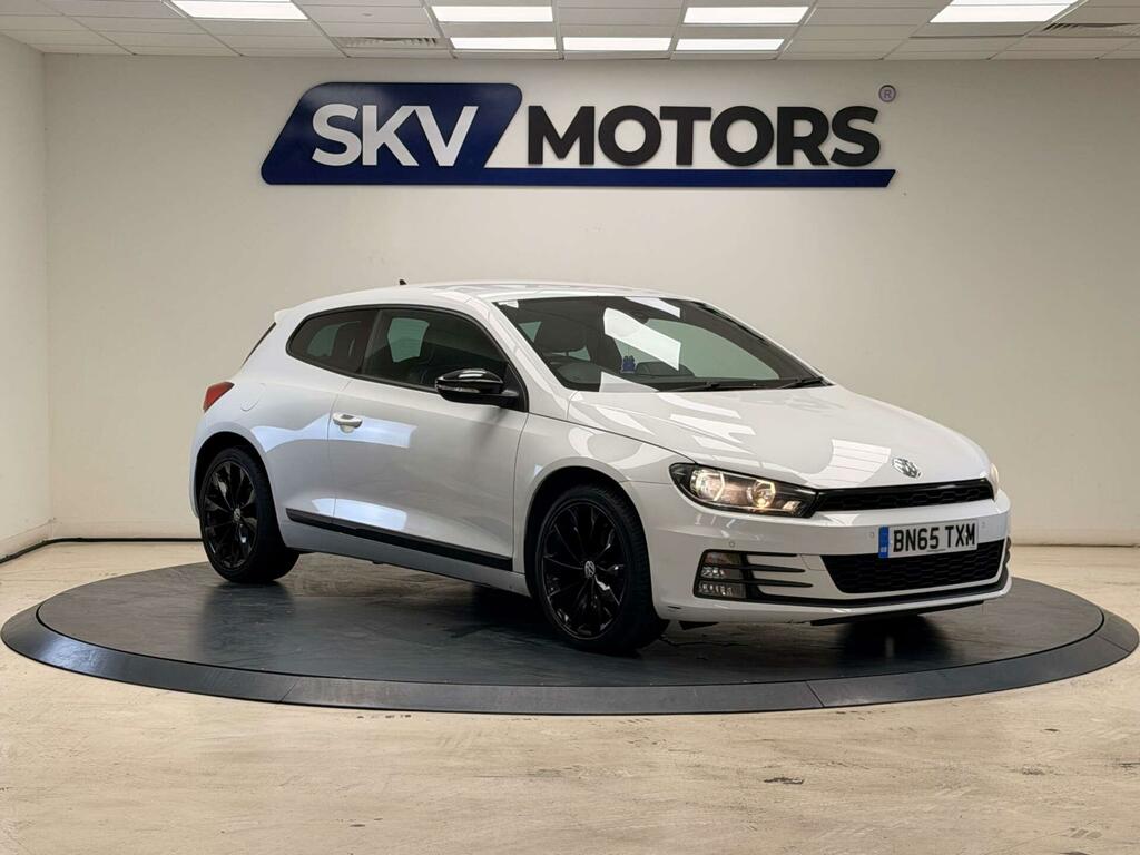 Volkswagen Scirocco Coupe White #3