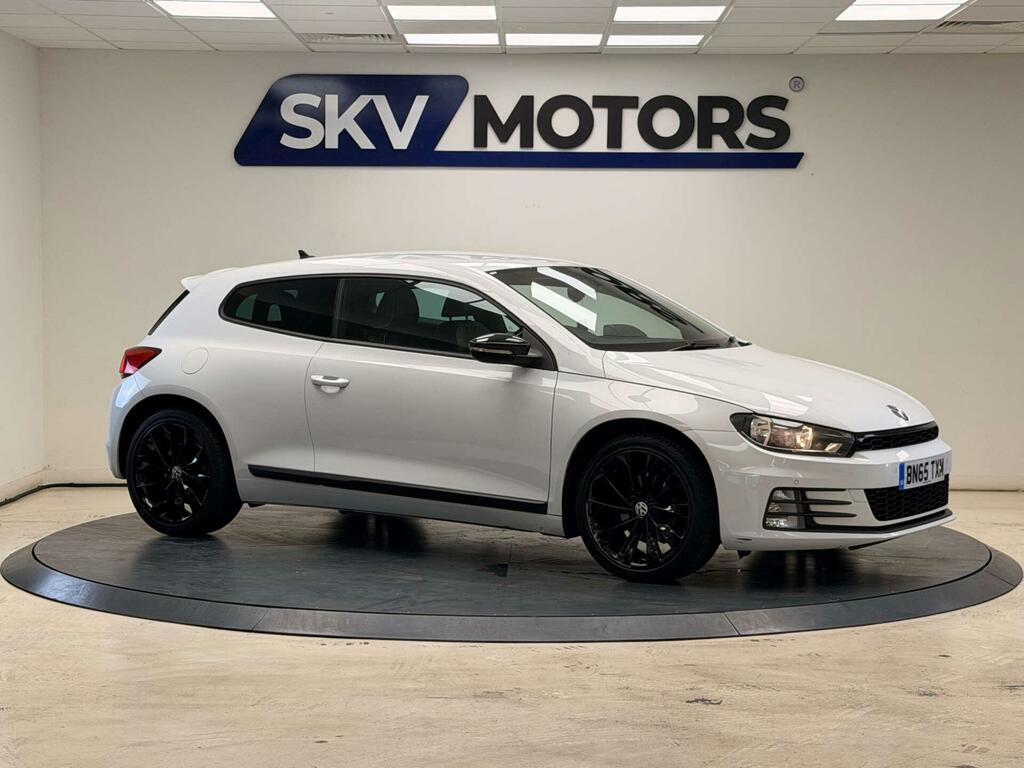 Volkswagen Scirocco Coupe White #4