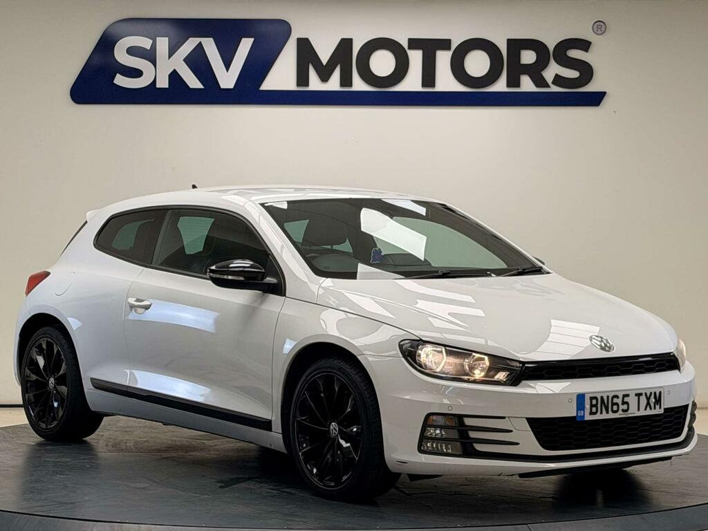 Volkswagen Scirocco Coupe White #2