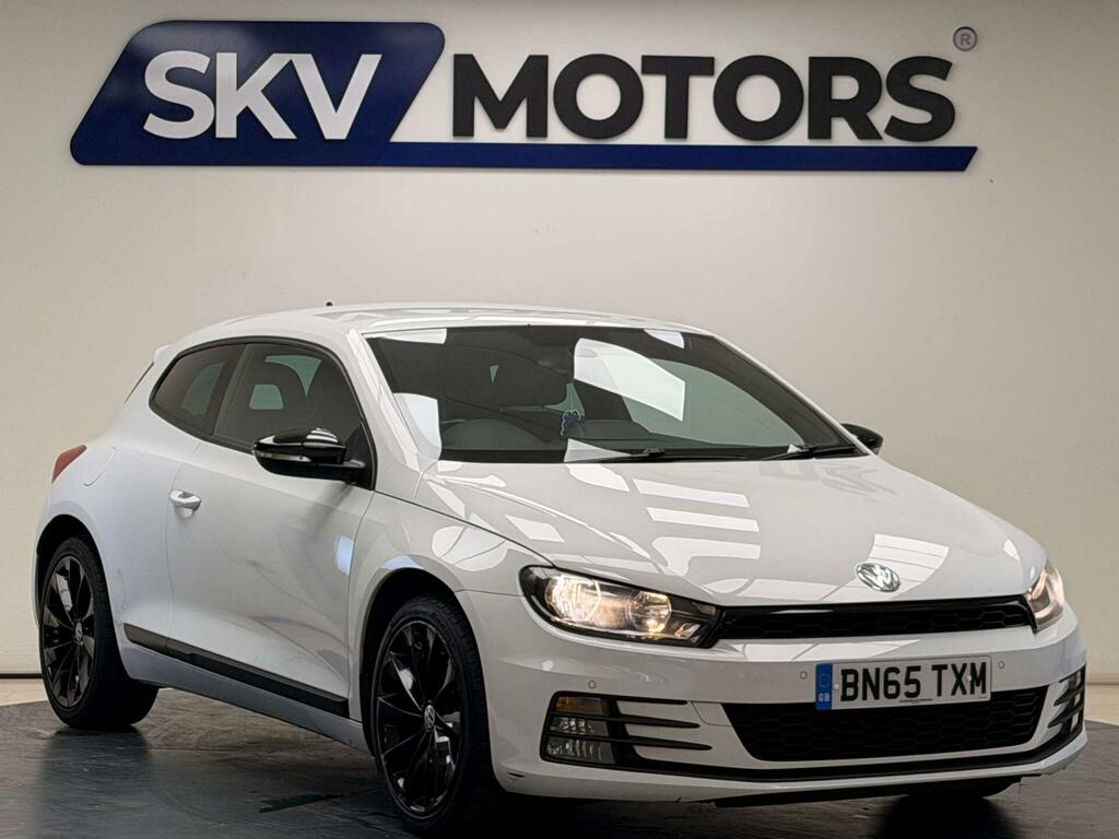 Volkswagen Scirocco Coupe White #5