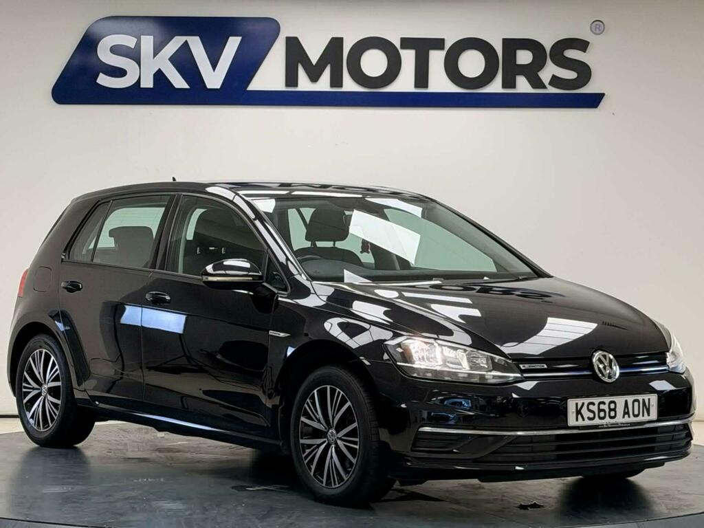 Volkswagen Golf Hatchback KS68AON Black
