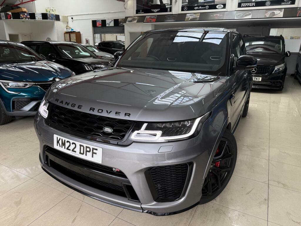 Land Rover Range Rover Sport 5.0 P575 V8 Svr 4Wd Euro 6 S S Grey #5
