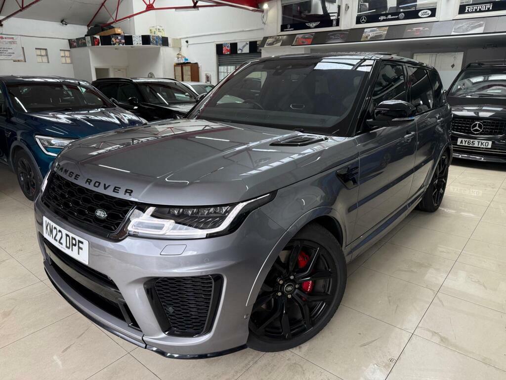 Land Rover Range Rover Sport 5.0 P575 V8 Svr 4Wd Euro 6 S S Grey #6