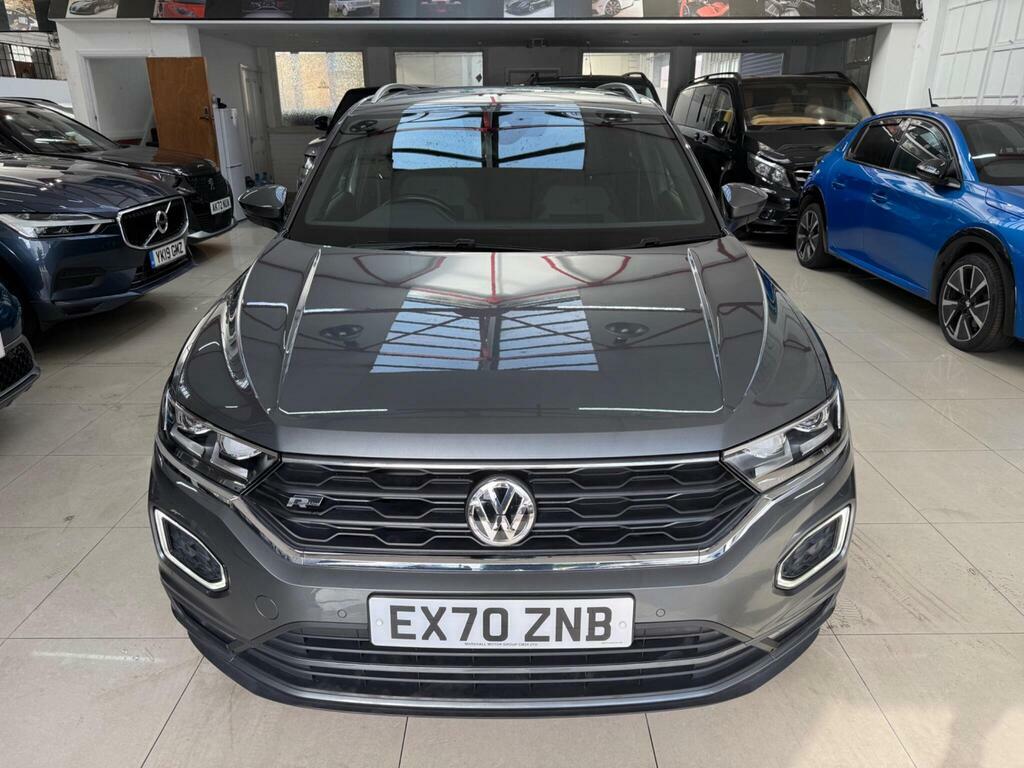 Volkswagen T-Roc 1.5 Tsi Evo R-line Dsg Euro 6 S S EX70ZNB Grey #4