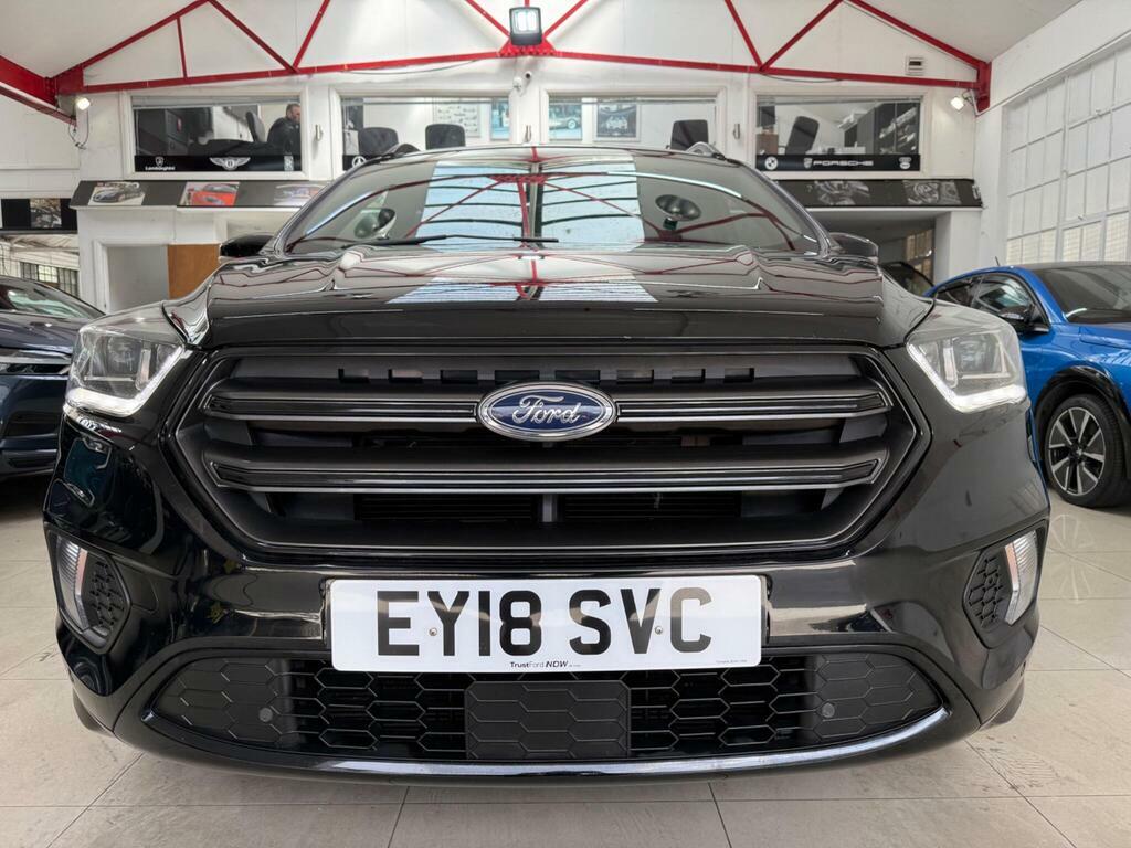 Ford Kuga 1.5T Ecoboost St-line X Awd Euro 6 S S EY18SVC Black #3