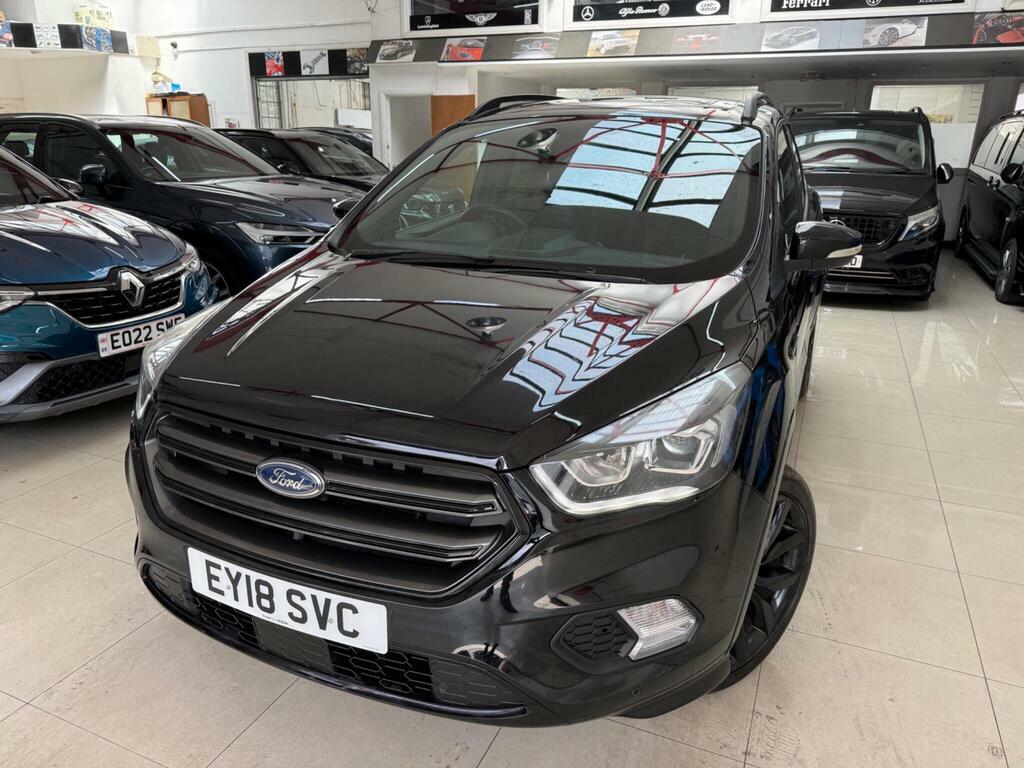 Ford Kuga 1.5T Ecoboost St-line X Awd Euro 6 S S EY18SVC Black #5