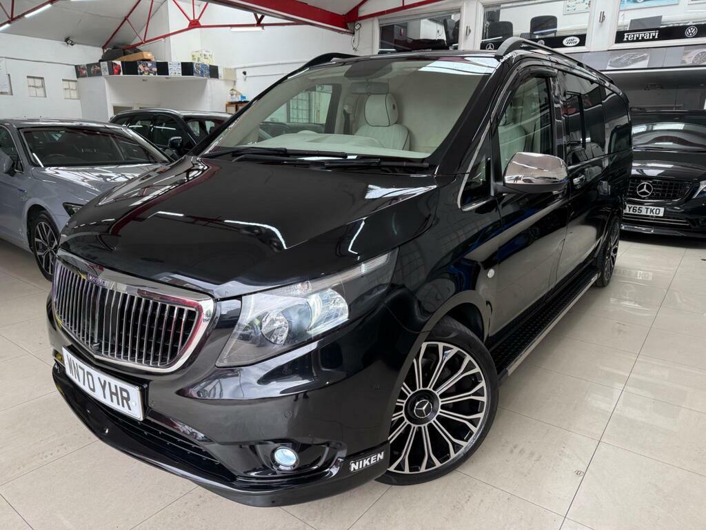 Mercedes-Benz Vito 2.0 119 Cdi Premium Crew Van G-tronic Rwd L3 Euro Black #3