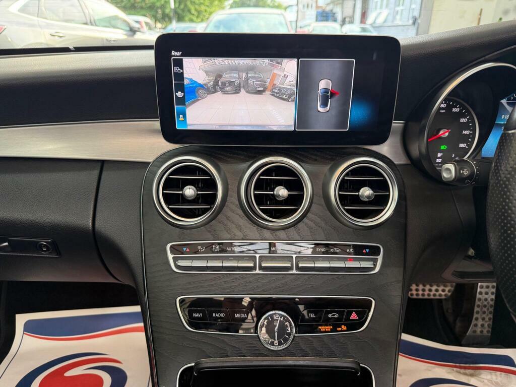 Mercedes-Benz C Class C220d Amg Line Premium 9G-tronic Black #26