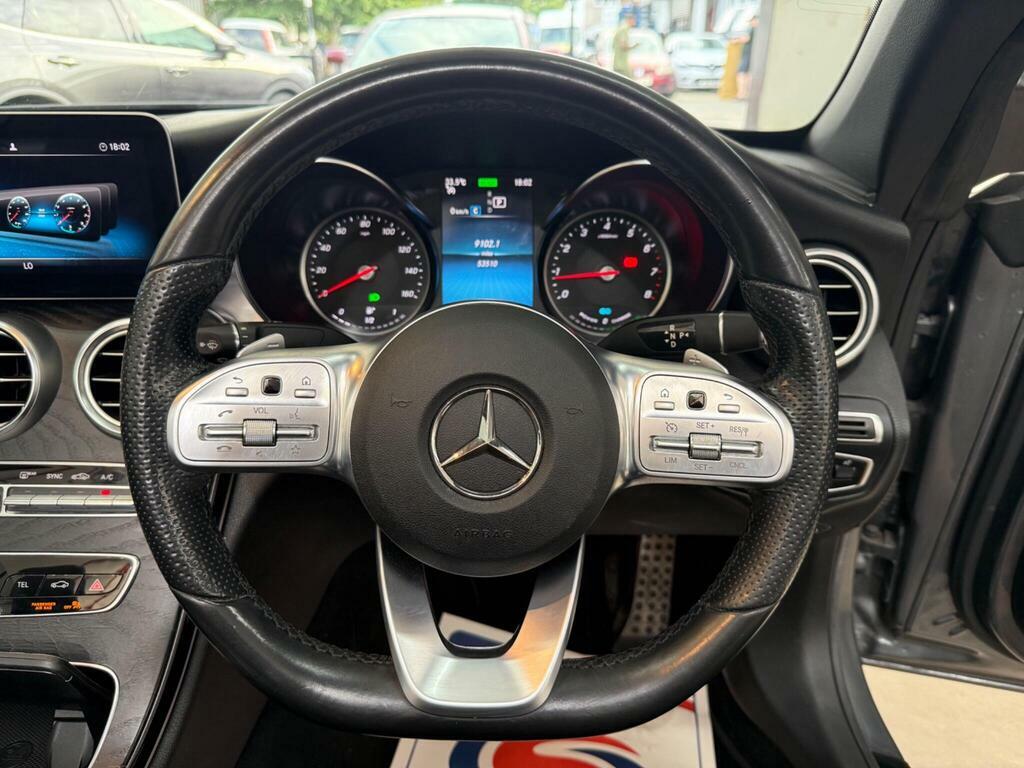 Mercedes-Benz C Class C220d Amg Line Premium 9G-tronic Black #20