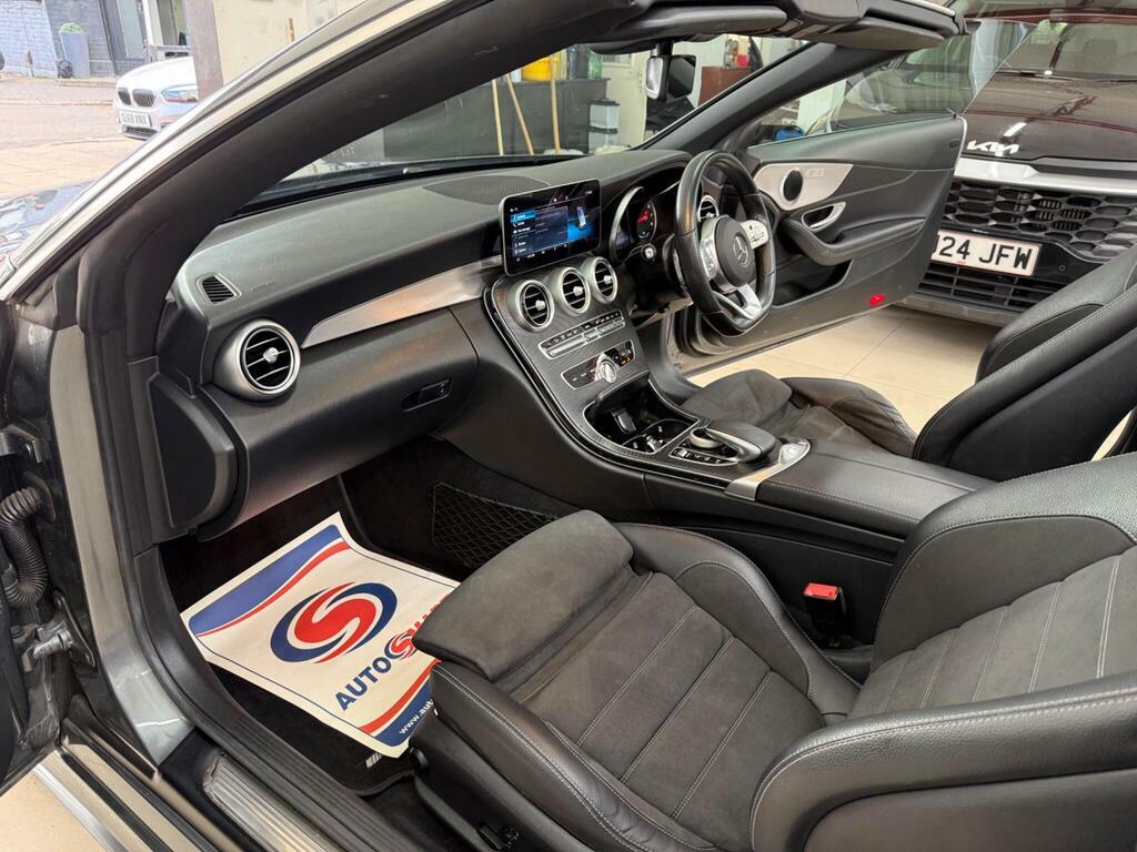 Mercedes-Benz C Class C220d Amg Line Premium 9G-tronic Black #32