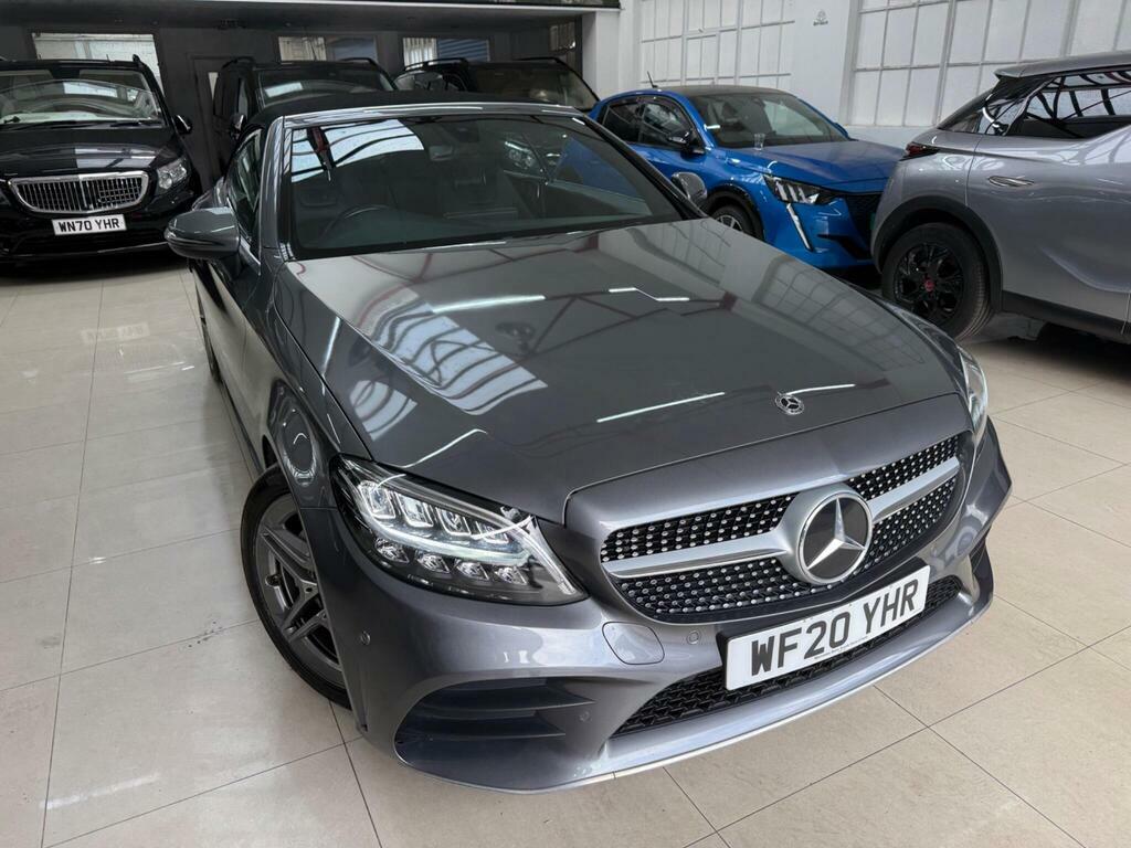 Mercedes-Benz C Class 1.5 C200 Mhev Amg Line Cabriolet G-tronic Euro 6 Grey