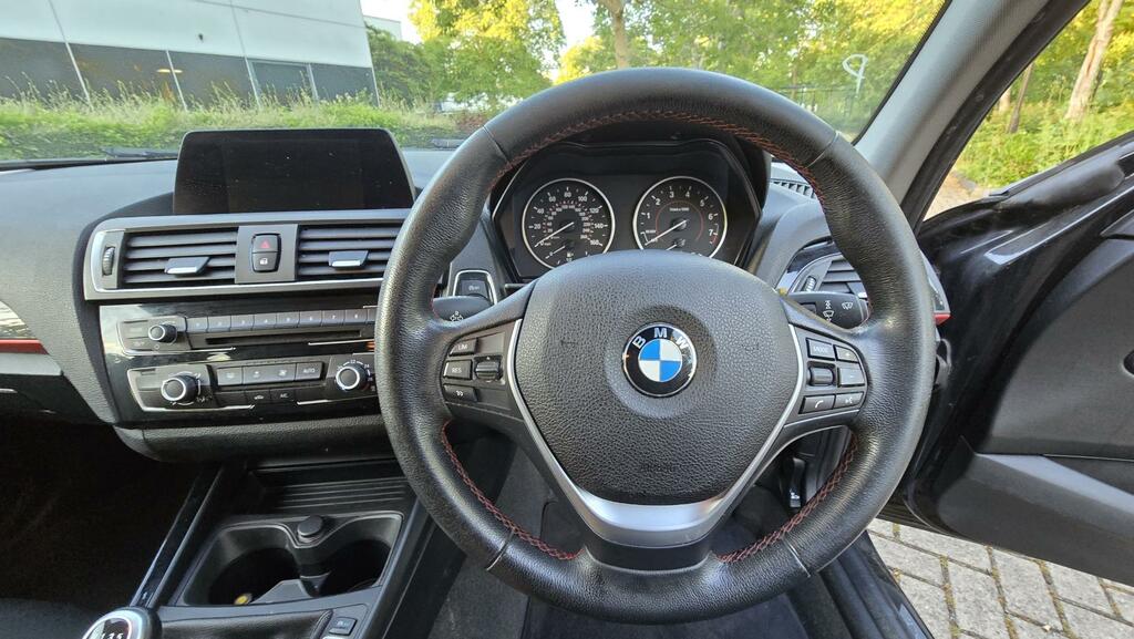 BMW 1 Series 1.5 118I Sport Hatchback Euro 6 LW17WHB Black #4