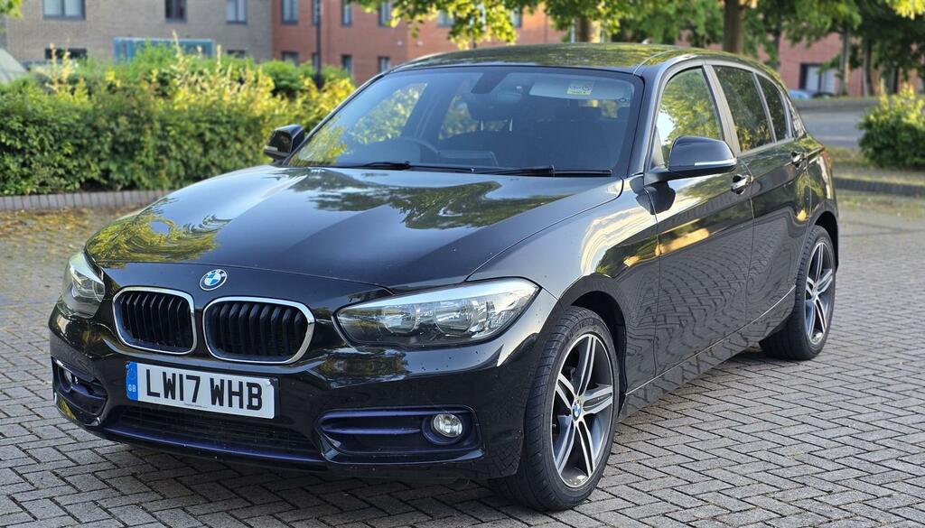 BMW 1 Series 1.5 118I Sport Hatchback Euro 6 LW17WHB Black #2