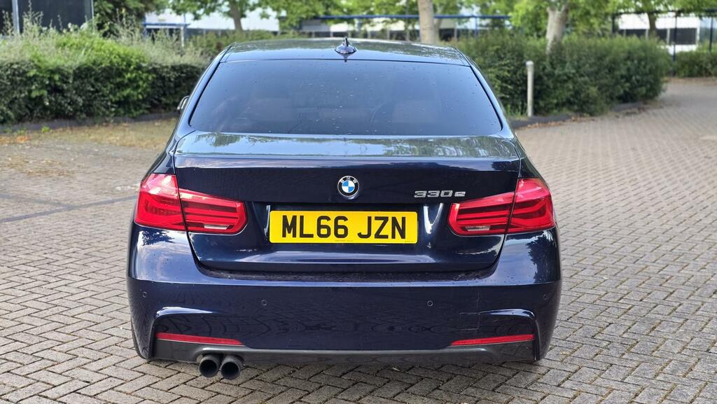 BMW 3 Series 2.0 330E 7.6Kwh M Sport Saloon Plug-in ML66JZN Blue #6