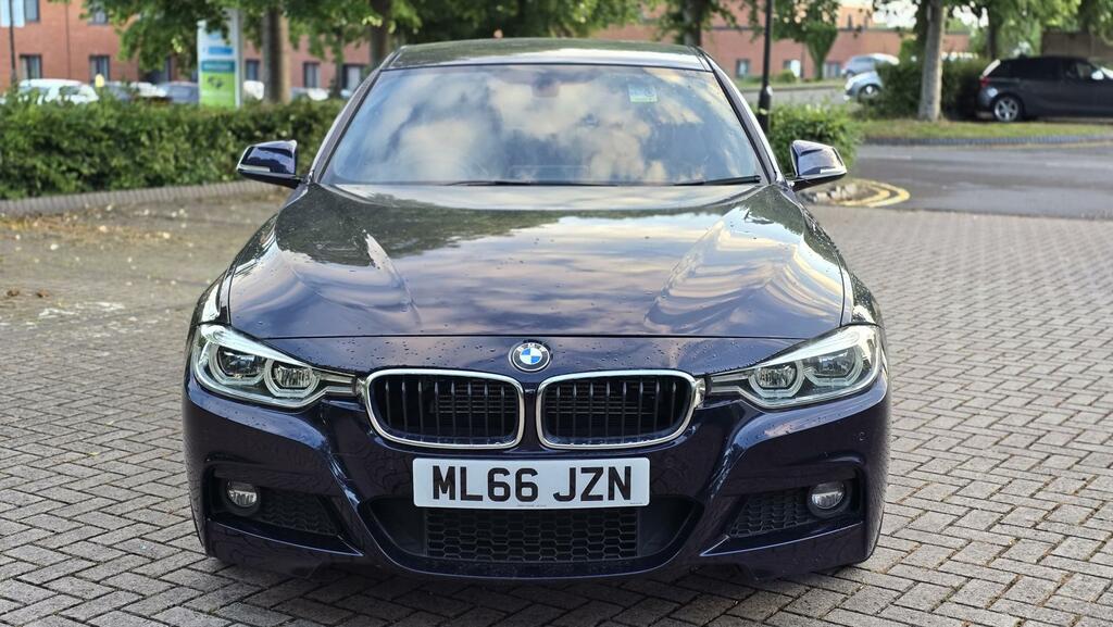 BMW 3 Series 2.0 330E 7.6Kwh M Sport Saloon Plug-in ML66JZN Blue #2