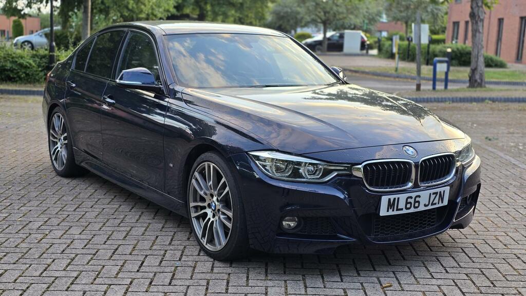BMW 3 Series 2.0 330E 7.6Kwh M Sport Saloon Plug-in Blue
