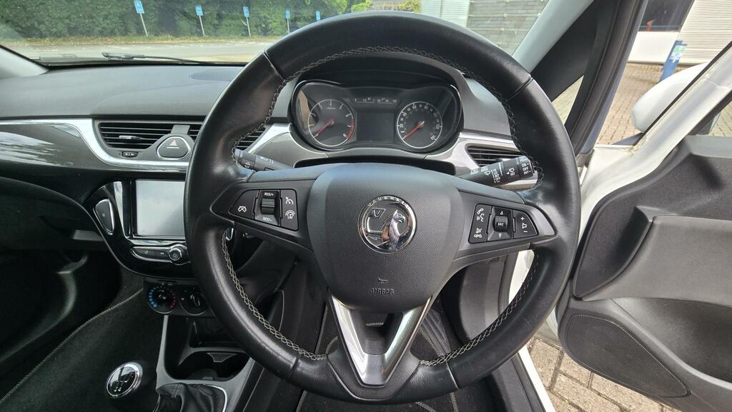 Vauxhall Corsa 1.4I Ecoflex Design Hatchback Eu DP17WLD White #2