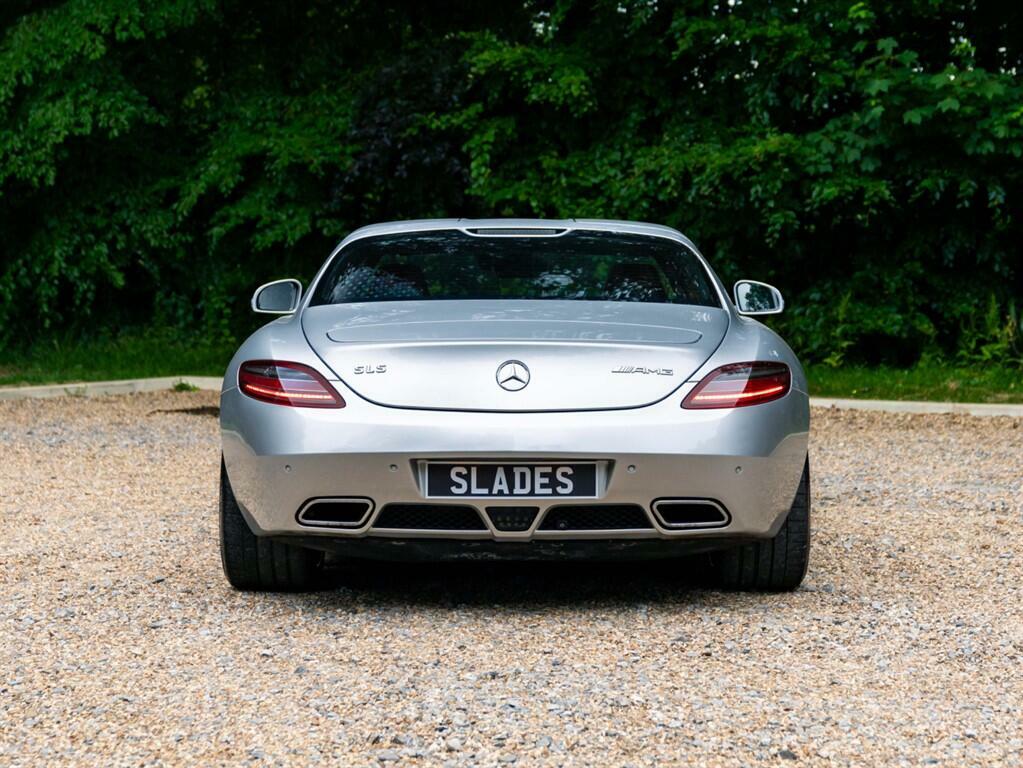 Mercedes-Benz SLS Gullwing Coupe Silver #9