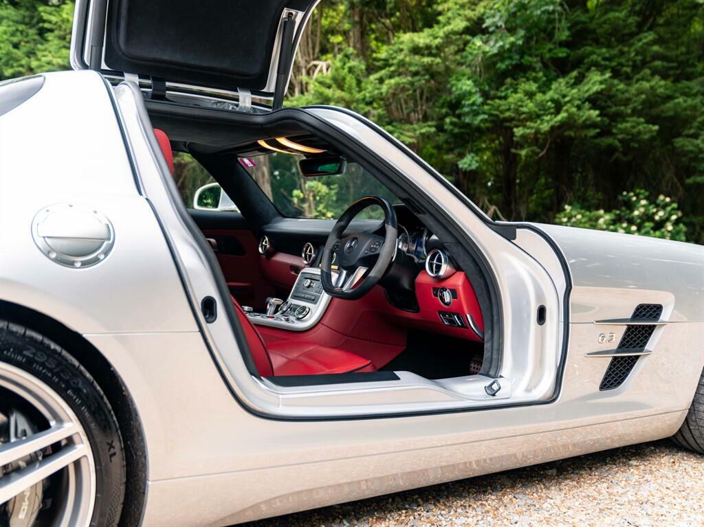 Mercedes-Benz SLS Gullwing Coupe Silver #15