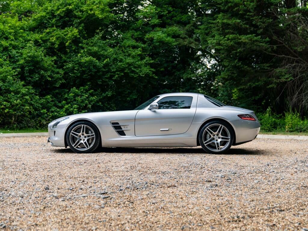 Mercedes-Benz SLS Gullwing Coupe Silver #12