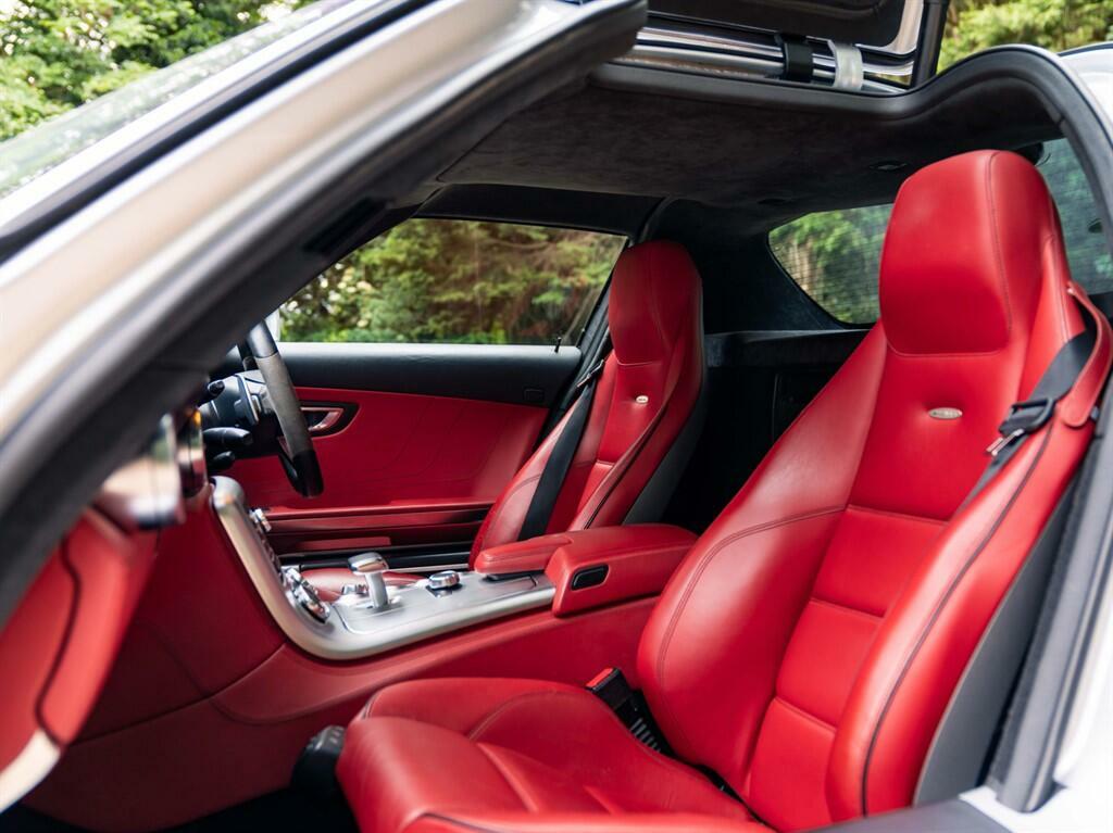 Mercedes-Benz SLS Gullwing Coupe Silver #4