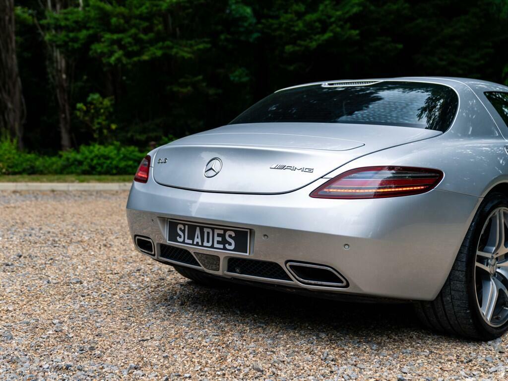 Mercedes-Benz SLS Gullwing Coupe Silver #23