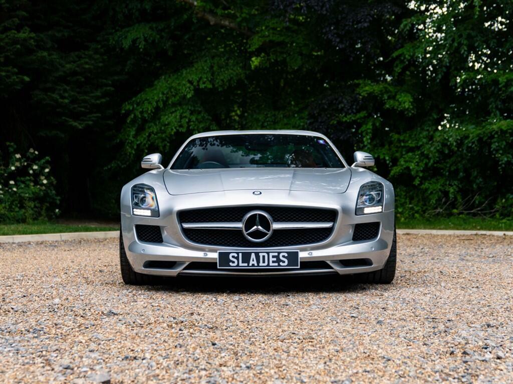 Mercedes-Benz SLS Gullwing Coupe Silver #8