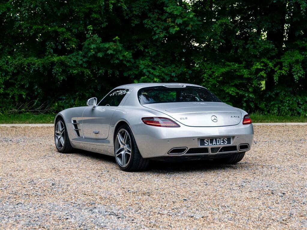 Mercedes-Benz SLS Gullwing Coupe Silver #21