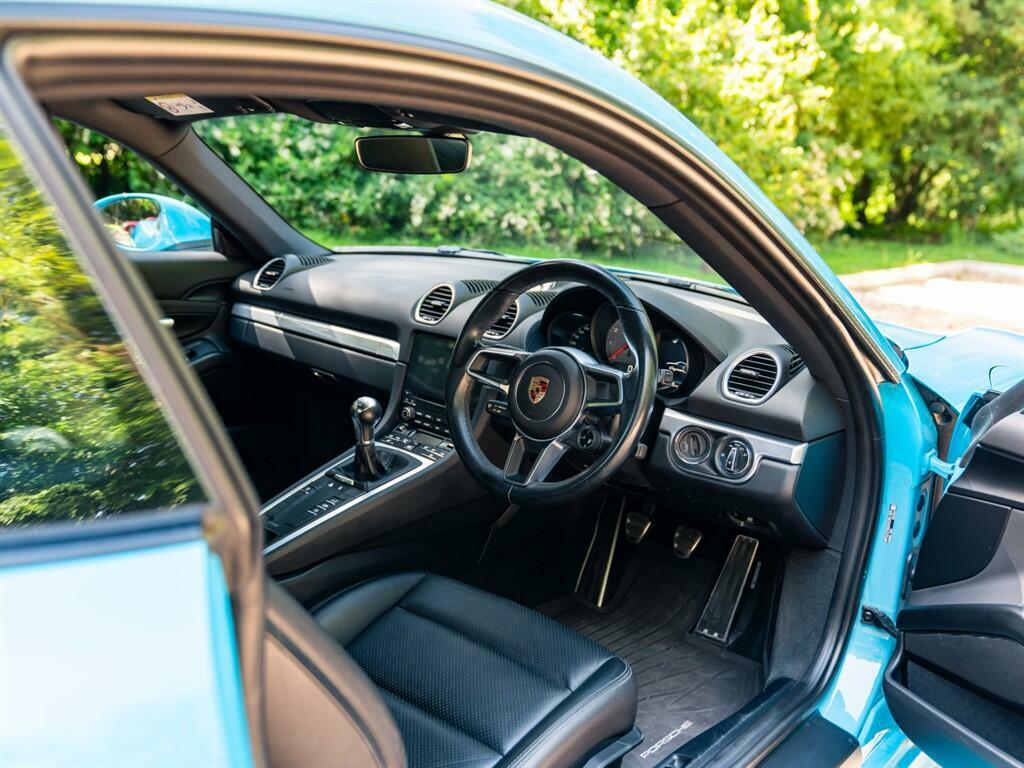 Porsche 718 Cayman S Blue #2