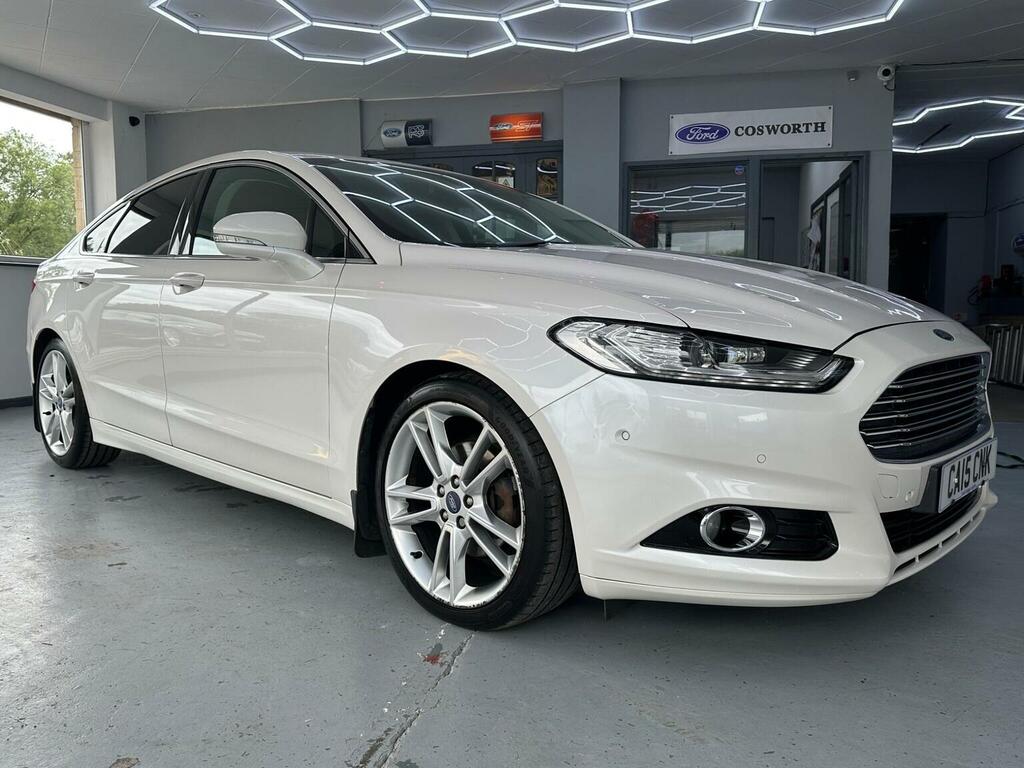 Ford Mondeo Hatchback 2.0 Tdci Titanium Euro 6 Ss 2015 CA15CNK White #5
