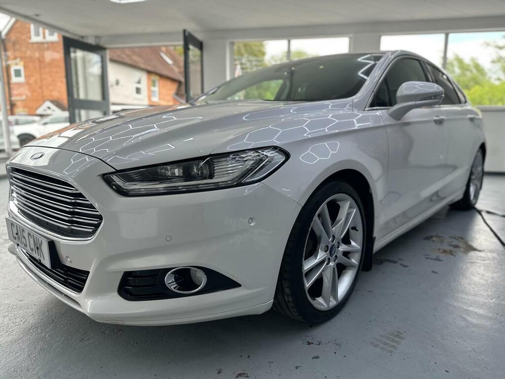 Ford Mondeo Hatchback 2.0 Tdci Titanium Euro 6 Ss 2015 CA15CNK White #3