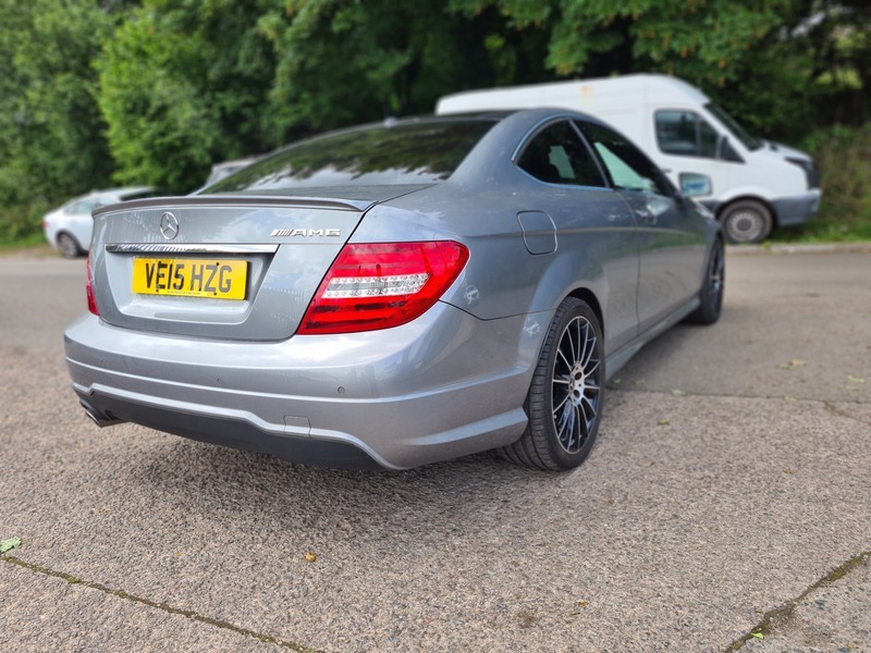 Mercedes-Benz C Class C250 Cdi Amg Sport Silver #4