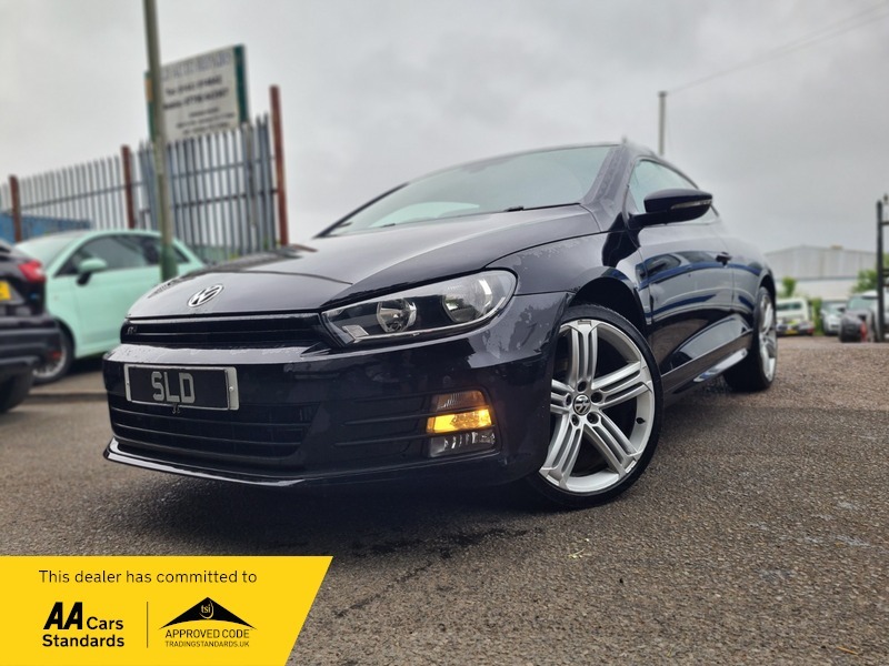 Volkswagen Scirocco R Line Tdi Bluemotion Black