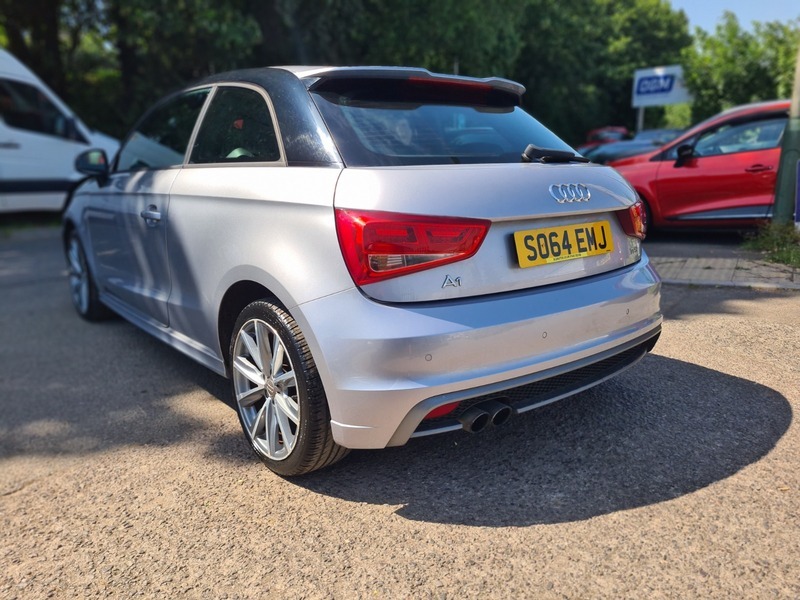 Audi A1 1.4 Tfsi S Line Style Edition Hatchback Silver #6