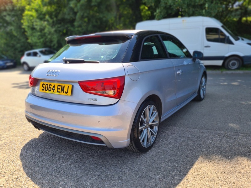 Audi A1 1.4 Tfsi S Line Style Edition Hatchback Silver #4