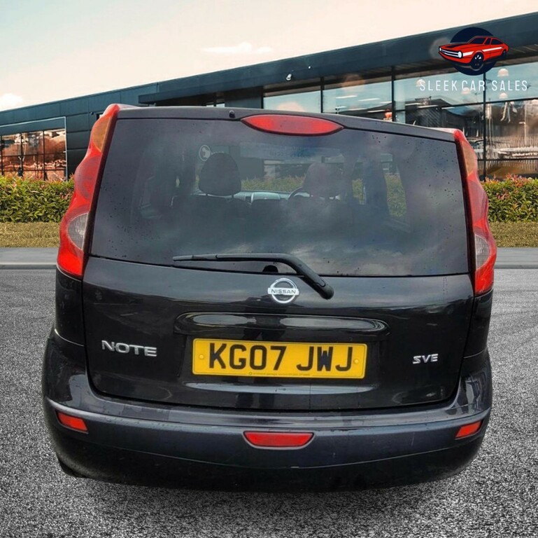 Nissan Note 1.6 16V Sve KG07JWJ Black #4