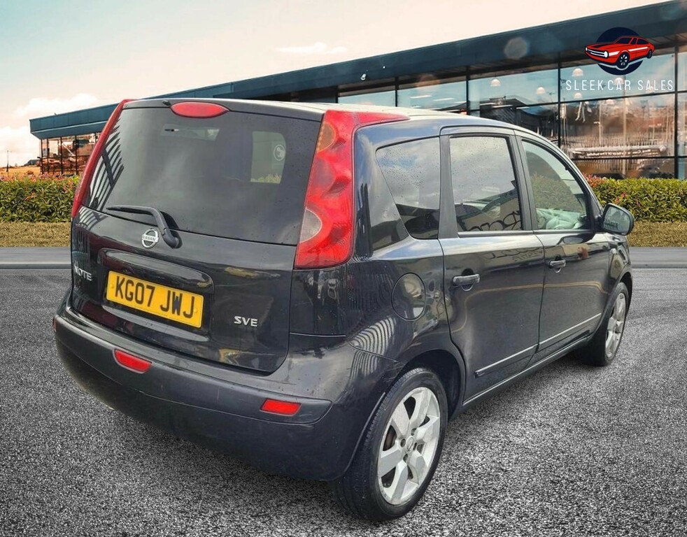 Nissan Note 1.6 16V Sve KG07JWJ Black #3