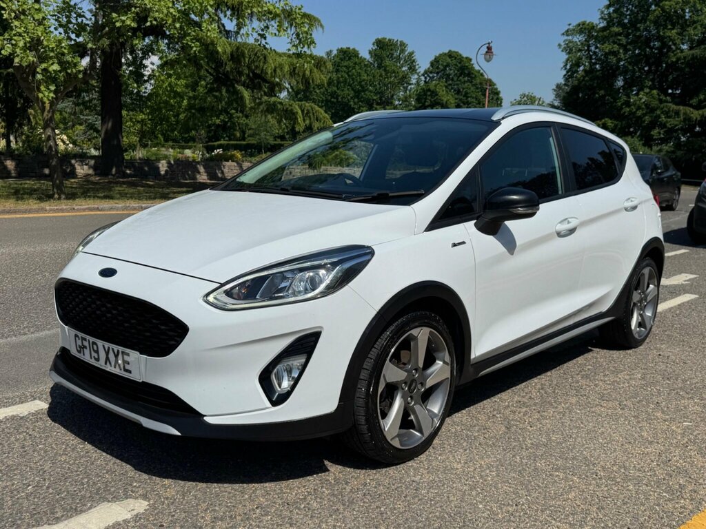 Ford Fiesta 1.0T Ecoboost Active 1 Euro 6 Ss GF19XXE White #3