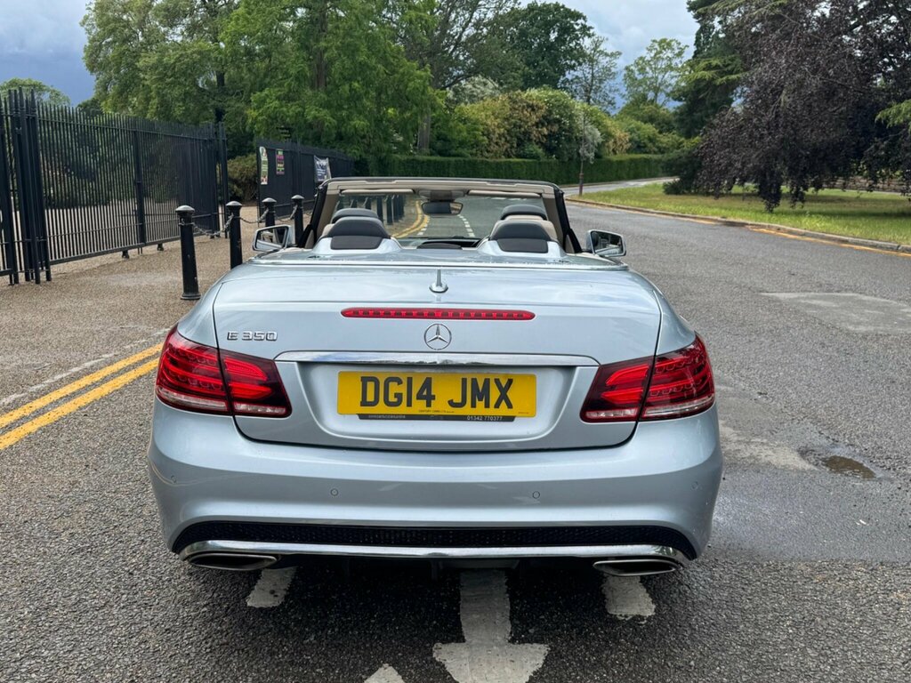Mercedes-Benz E Class 3.0 E350d V6 Bluetec Amg Sport Cabriolet G-tronic Silver #6