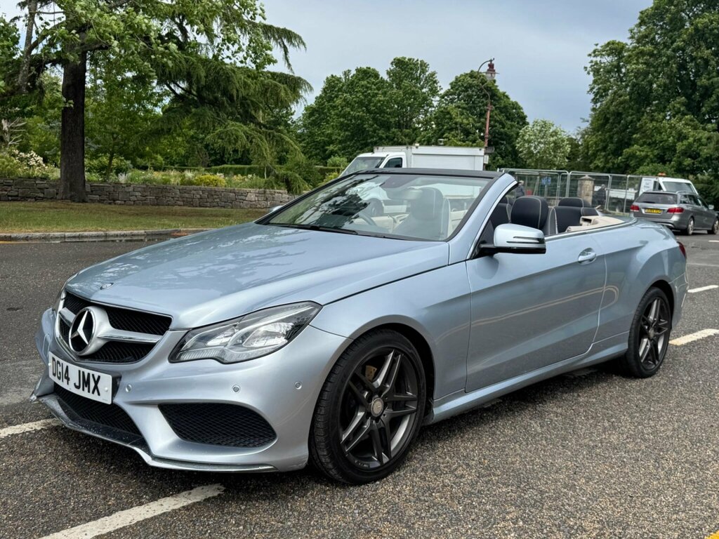 Mercedes-Benz E Class 3.0 E350d V6 Bluetec Amg Sport Cabriolet G-tronic Silver #3