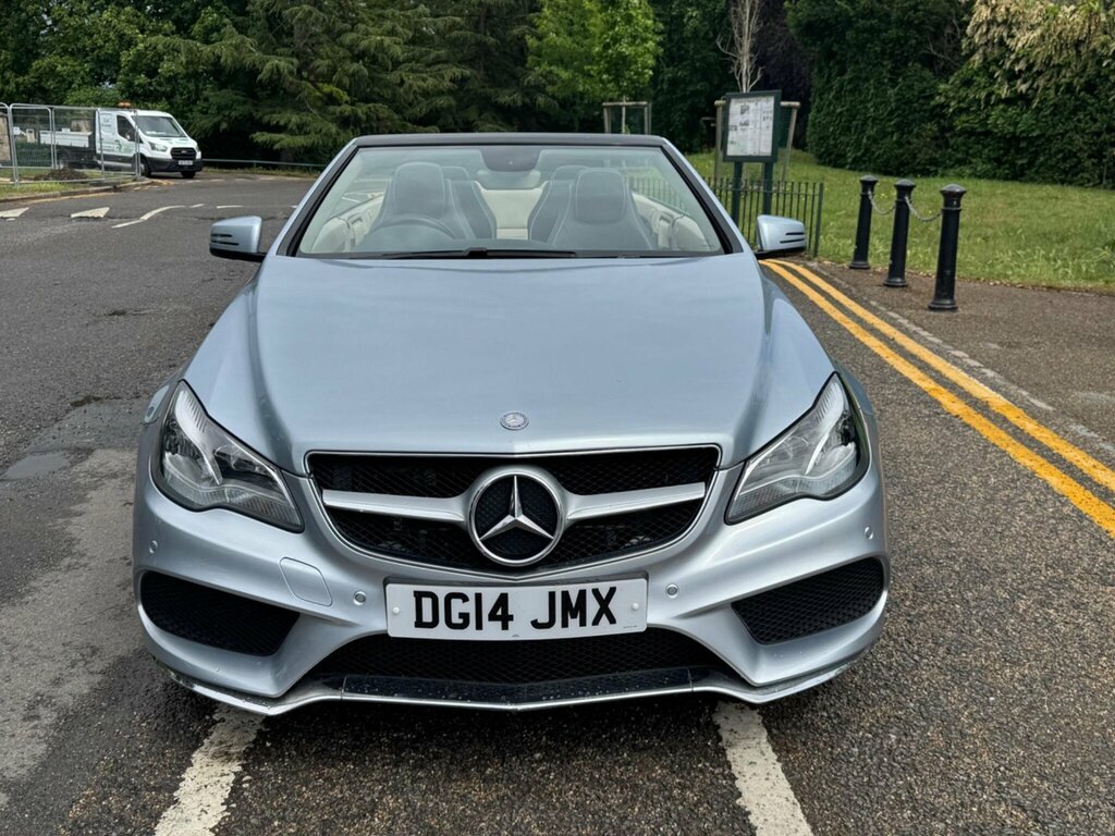 Mercedes-Benz E Class 3.0 E350d V6 Bluetec Amg Sport Cabriolet G-tronic Silver #2