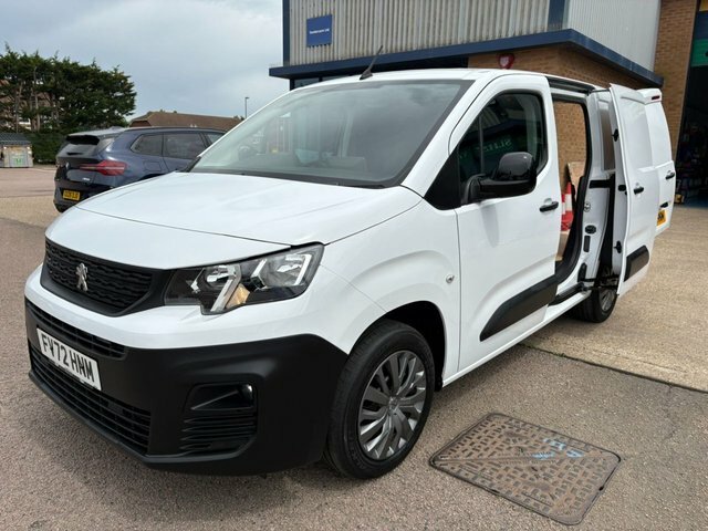 Peugeot Partner Professional Premium L1 1.5 FV72HNM White #3