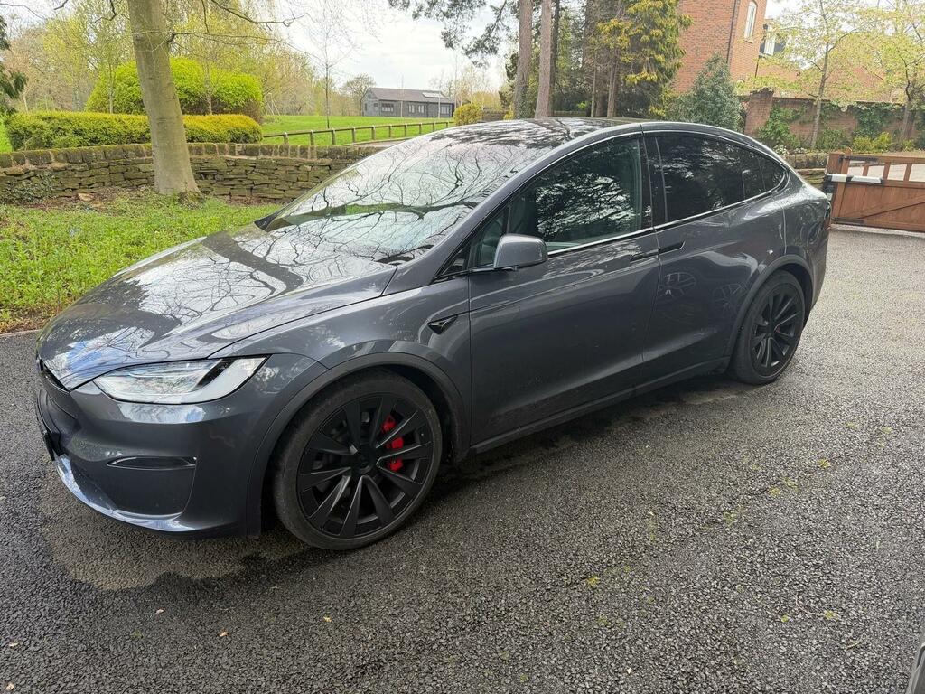 Tesla Model X Plaid Tri Motor Enhanced Hw4 Amd Ryzen C Grey