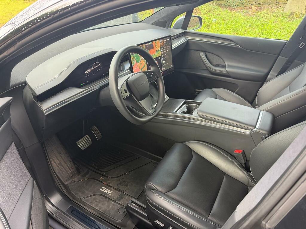 Tesla Model X Plaid Tri Motor Enhanced Hw4 Amd Ryzen C Grey #2