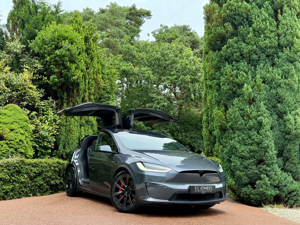 Tesla Model X Plaid Tri Motor Enhanced Hw4 Amd Ryzen C Grey
