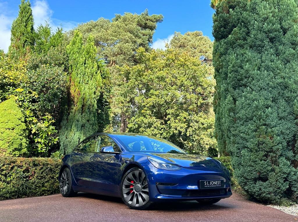 Tesla Model 3 Performance Ryzen Chip With Grok Ai Heat Blue