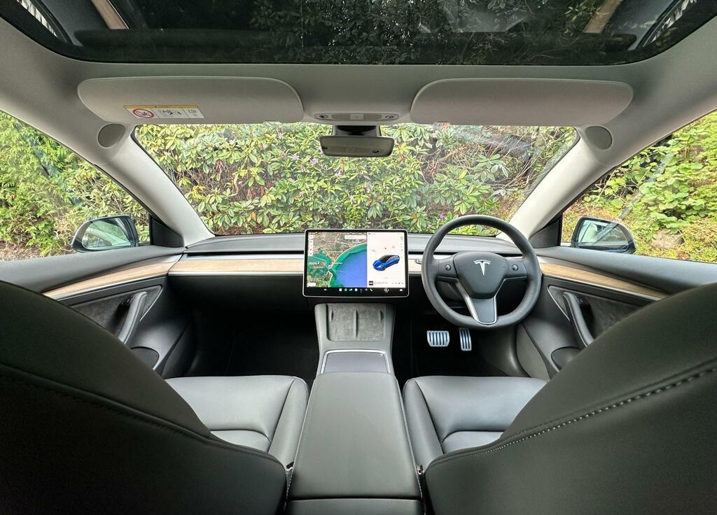 Tesla Model 3 Performance Ryzen Chip With Grok Ai Heat Blue #4