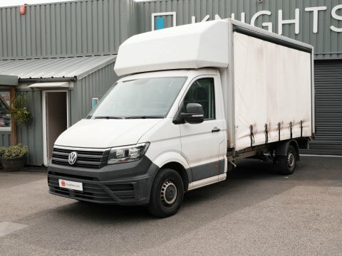 Volkswagen Crafter Cr35 Tdi Luton RK73VWY White #6