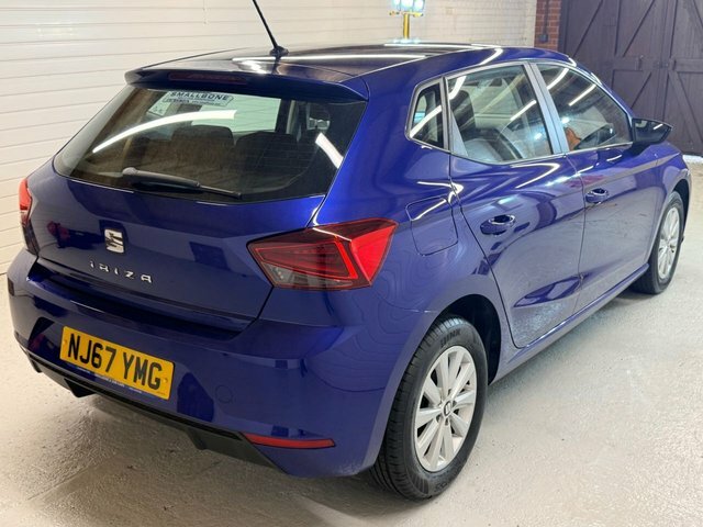 Seat Ibiza 1.0 Tsi Se Hatchback Euro 6 S S NJ67YMG Blue #3